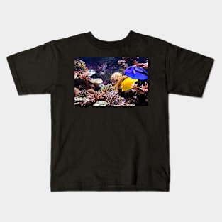 Tropical Fish on the Reef Kids T-Shirt